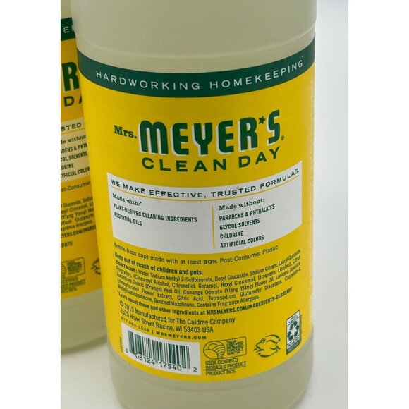 Mrs. Meyer's Honeysuckle Multi-Surface Concentrate 32 fl oz Cleaner Multipurpose - Picture 3 of 5